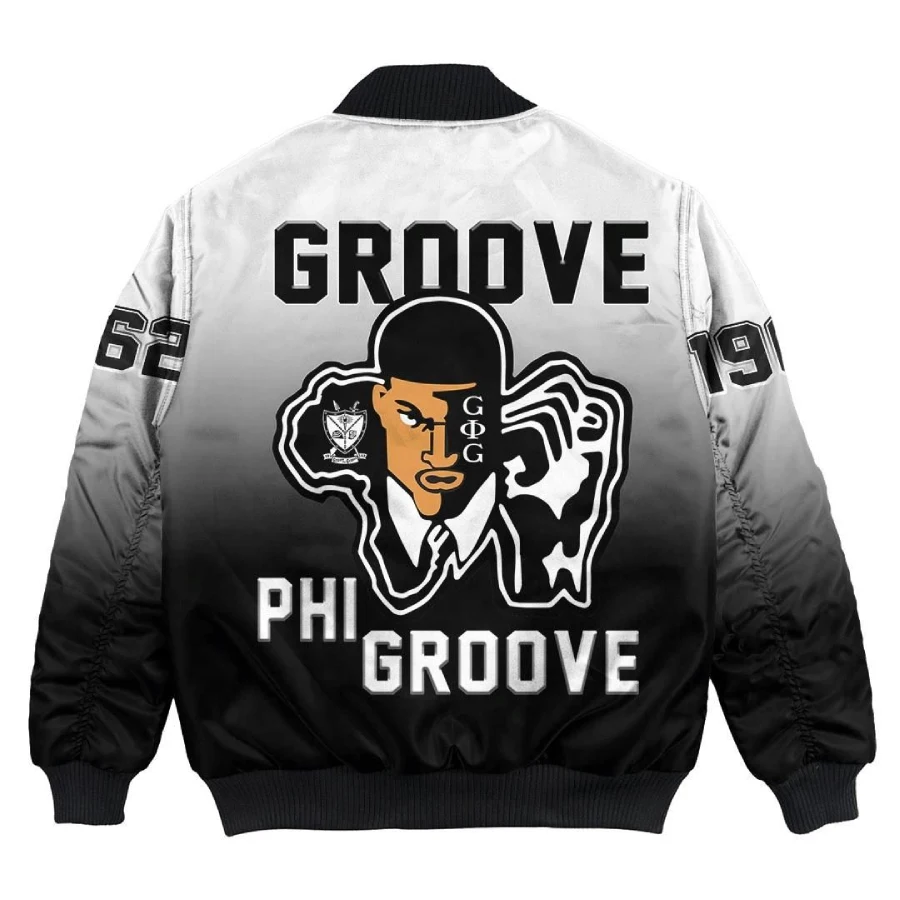 Groove Phi Groove Gradient Bomber Jacket