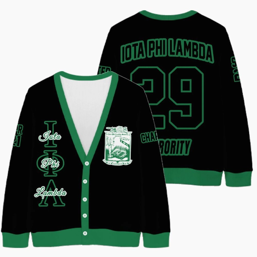 Iota Phi Lambda Custom Chapter Cardigan