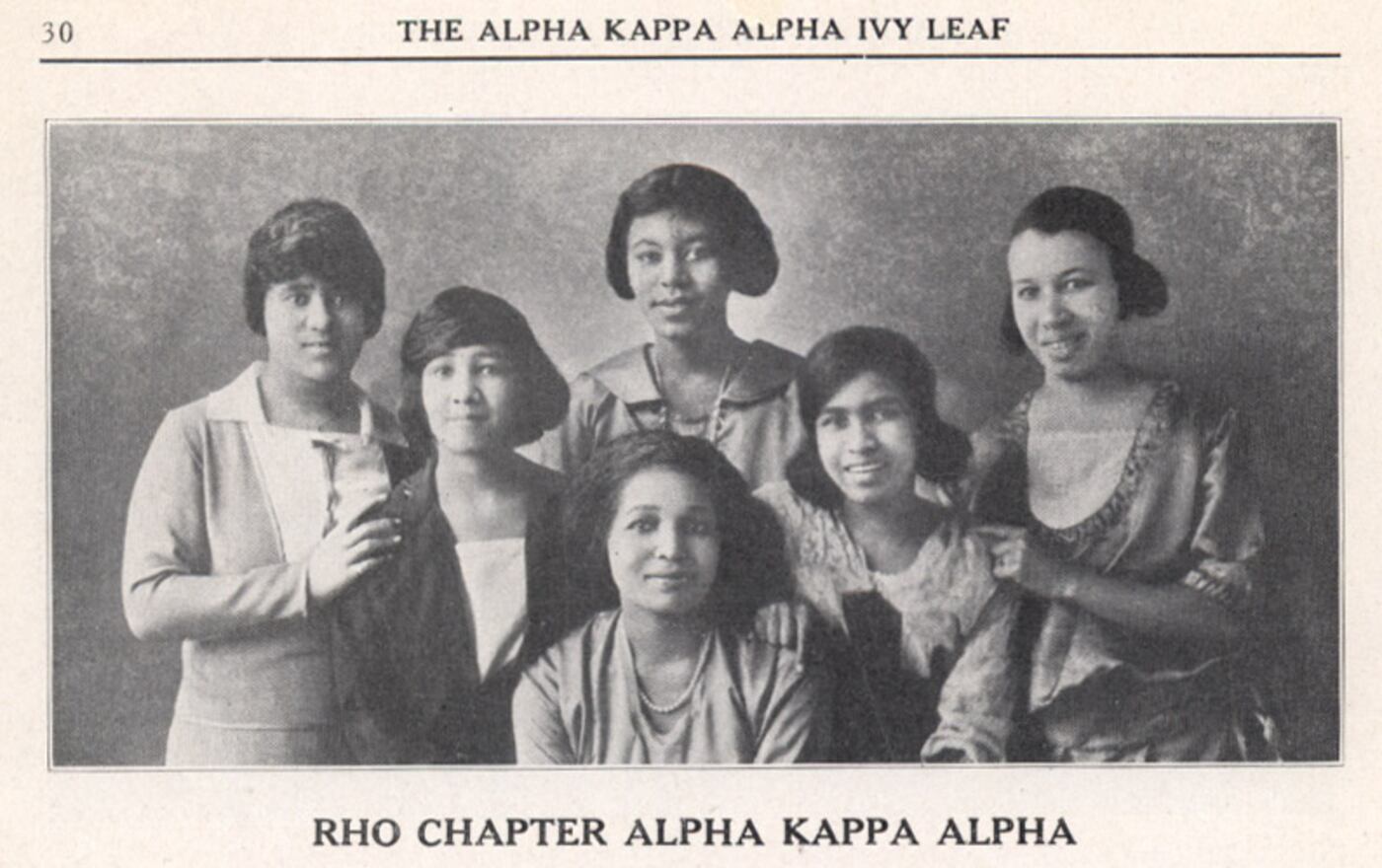 Alpha Kappa Alpha founders portrait