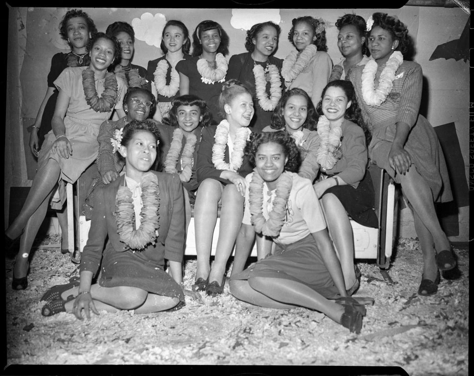 Alpha Kappa Alpha sorority historical photo