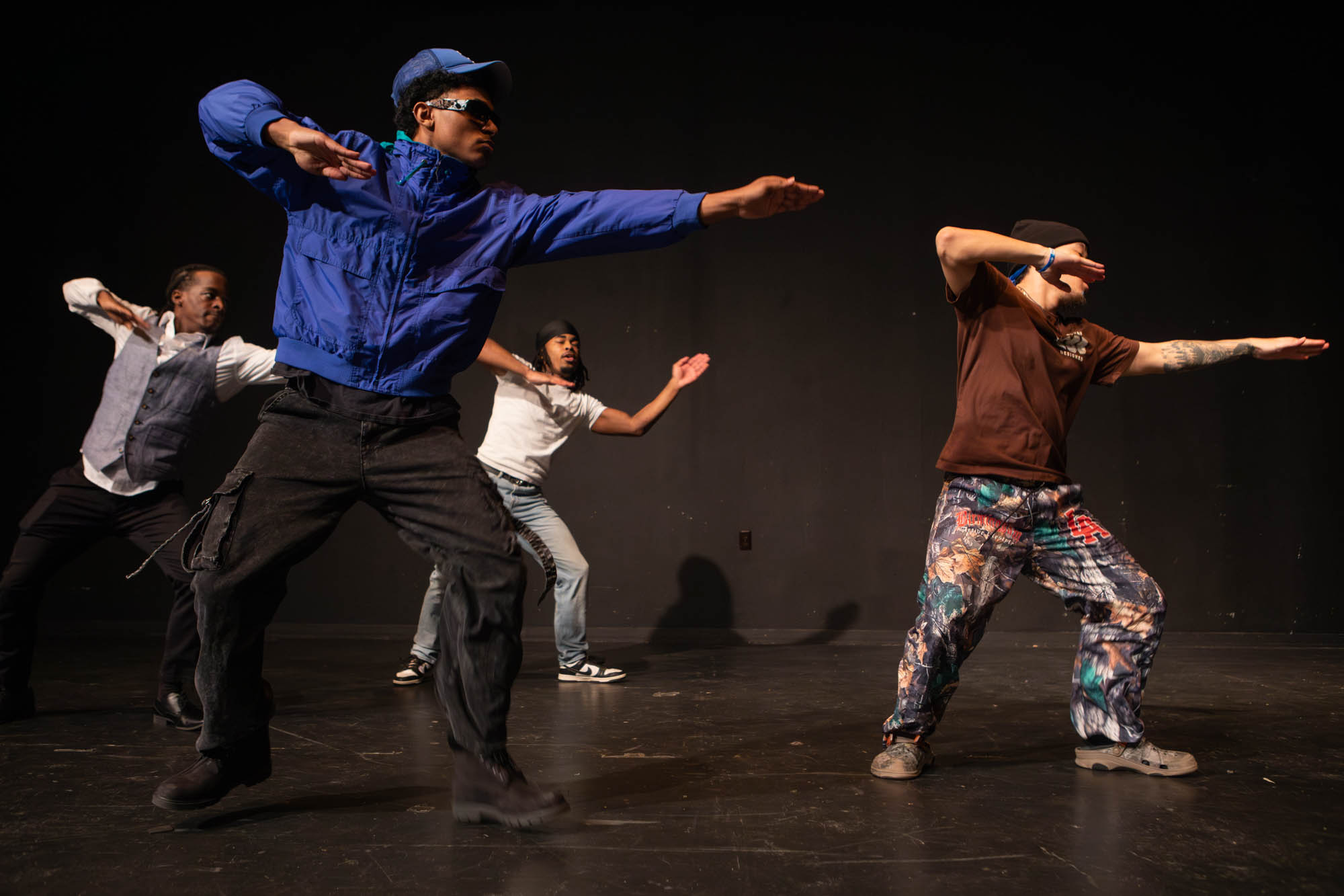 Black Greek step show BHM performance NPHC fraternity stepping