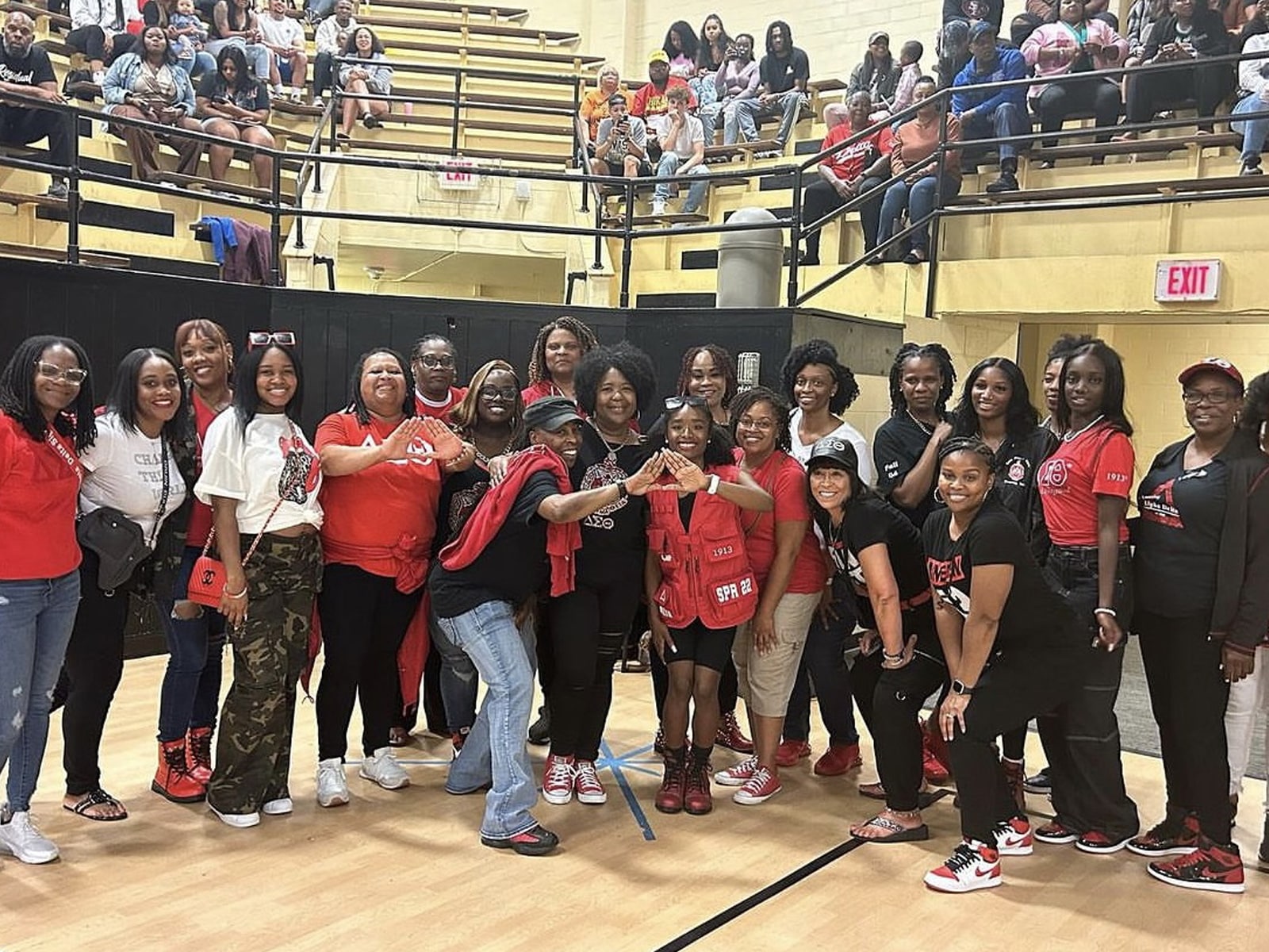 Black Greek steppers HBCU campus NPHC fraternity sorority performance