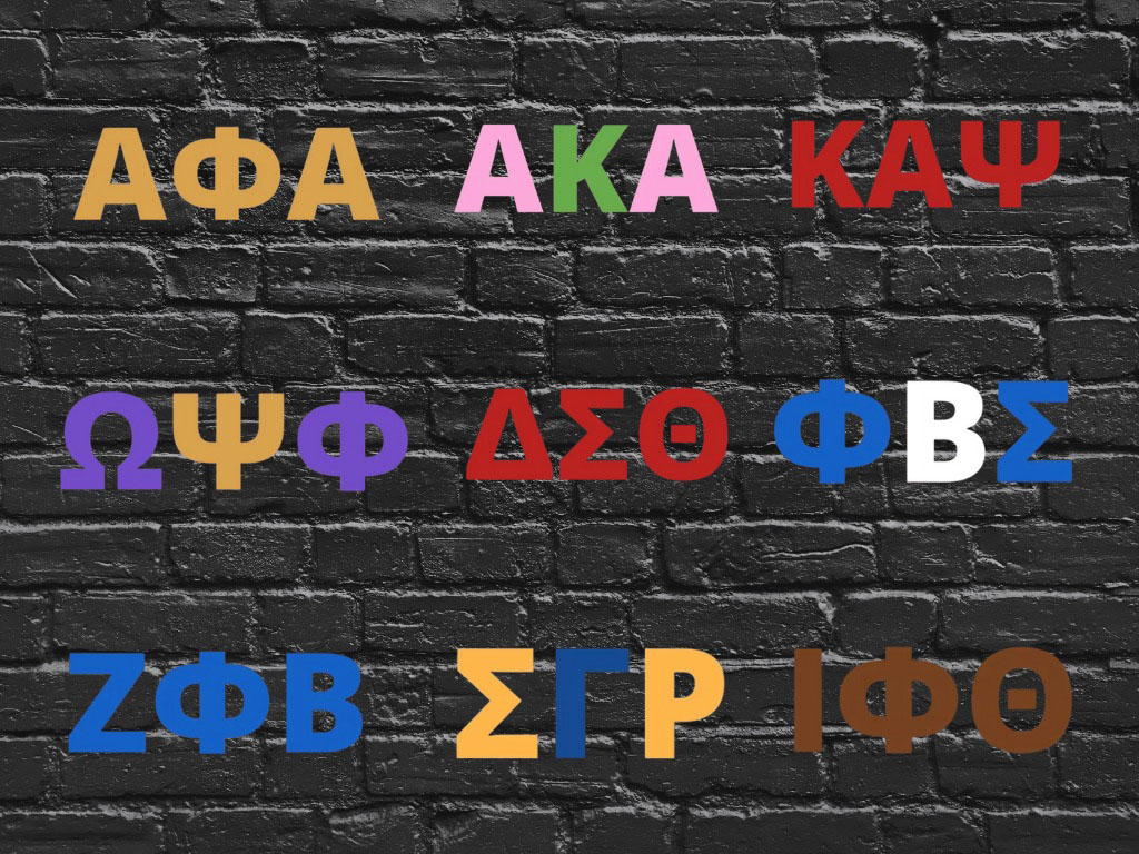 Divine Nine NPHC students university campus Greek letter organizations