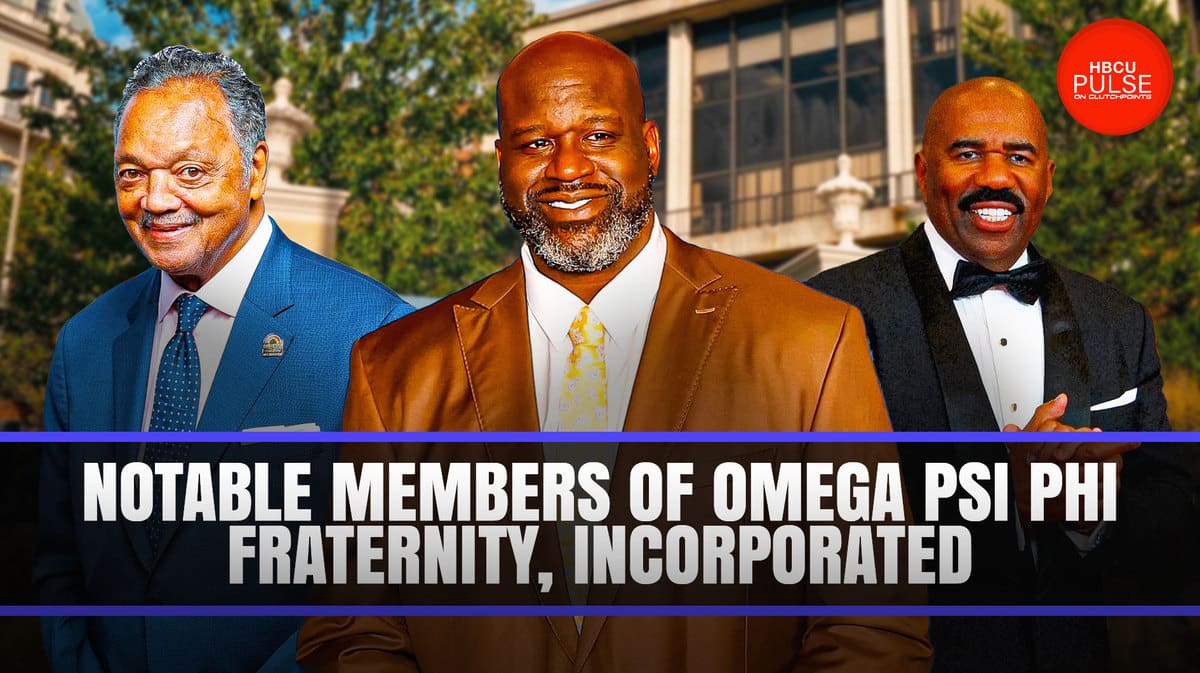 Bayard Rustin and other notable Omega Psi Phi members