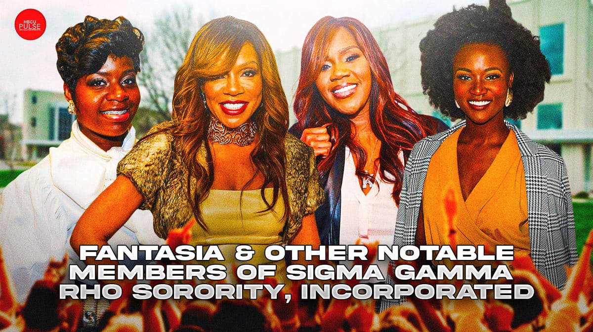 Sigma Gamma Rho famous members collage