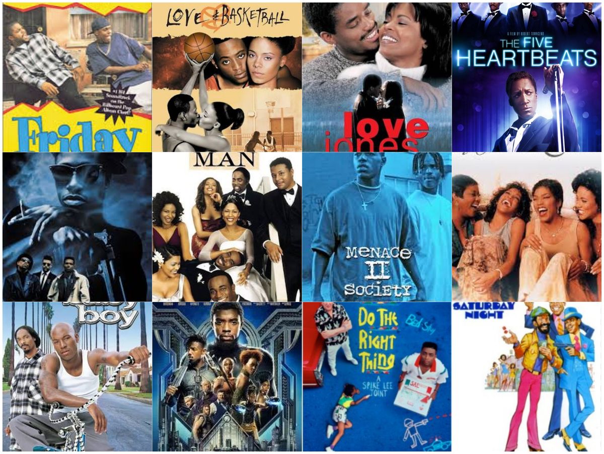 HBCU Greek life movies collage