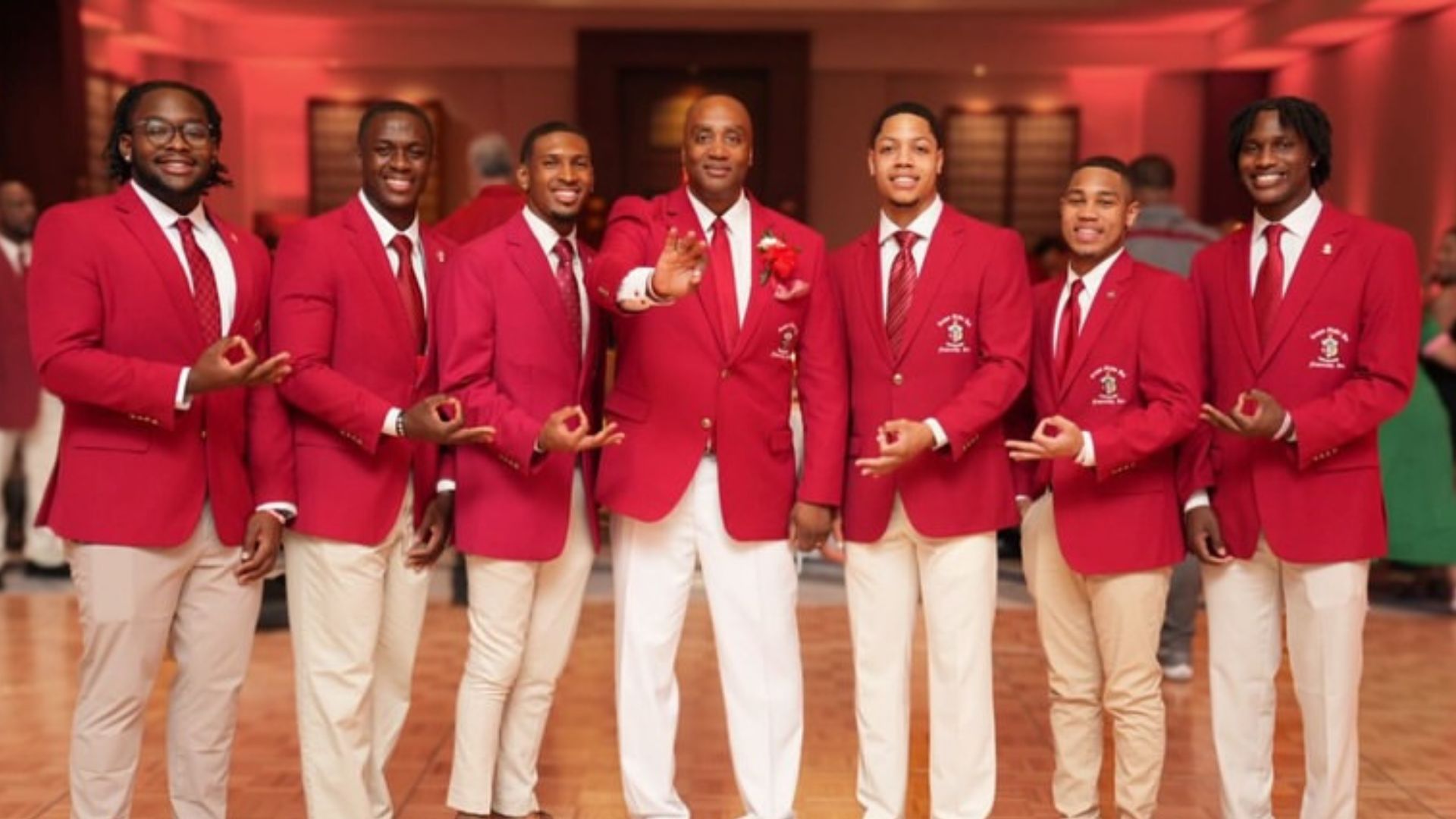 Kappa Alpha Psi fraternity members at conclave