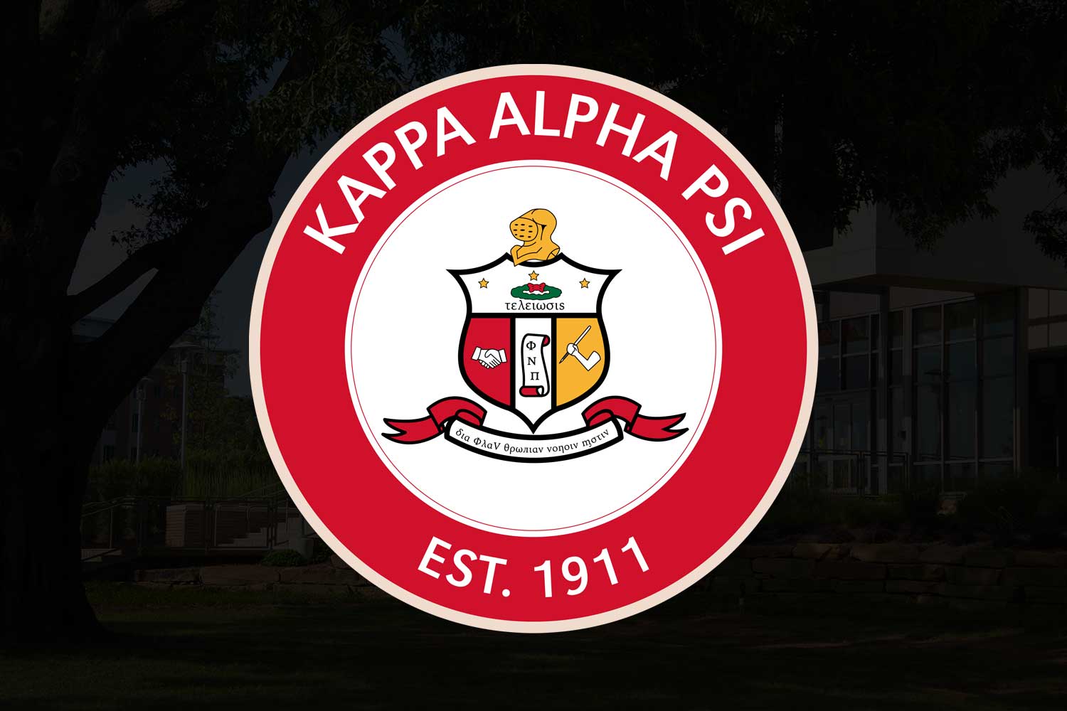 Kappa Alpha Psi chapter group photo