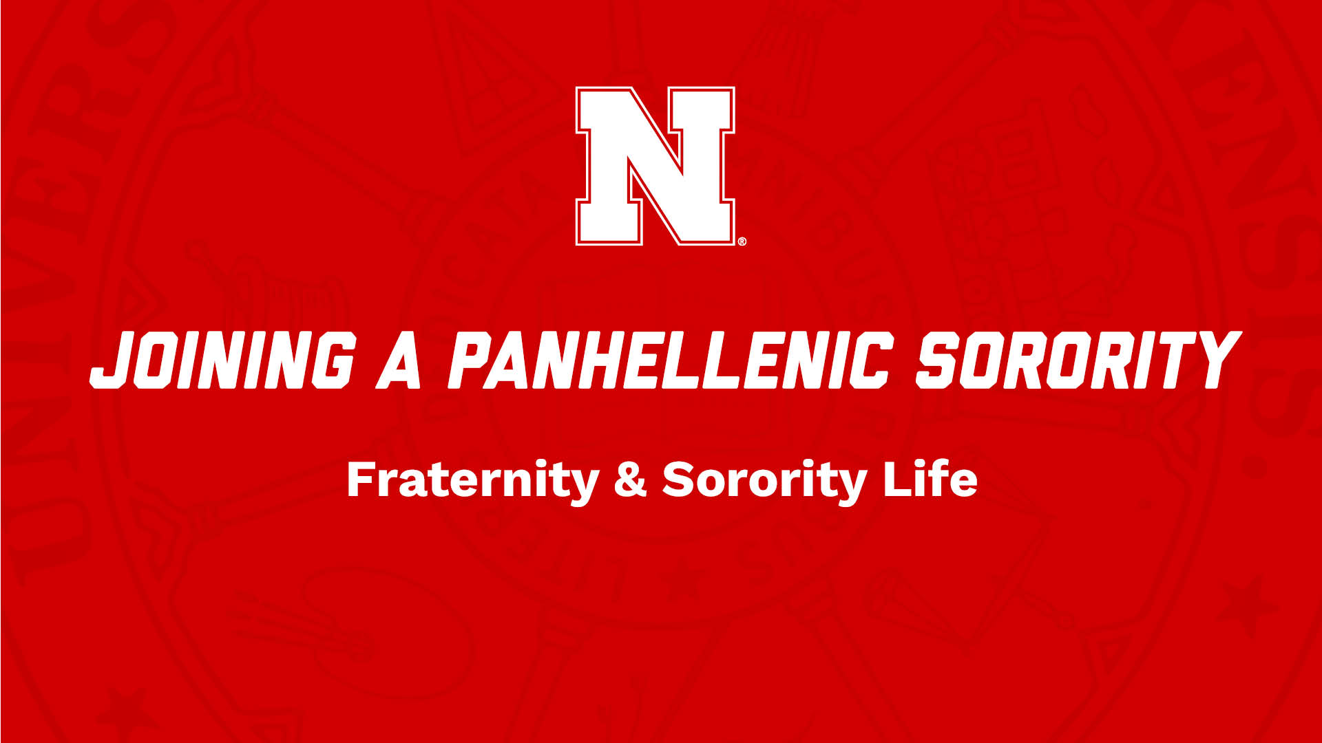 NPHC chapter members presenting at an interest meeting