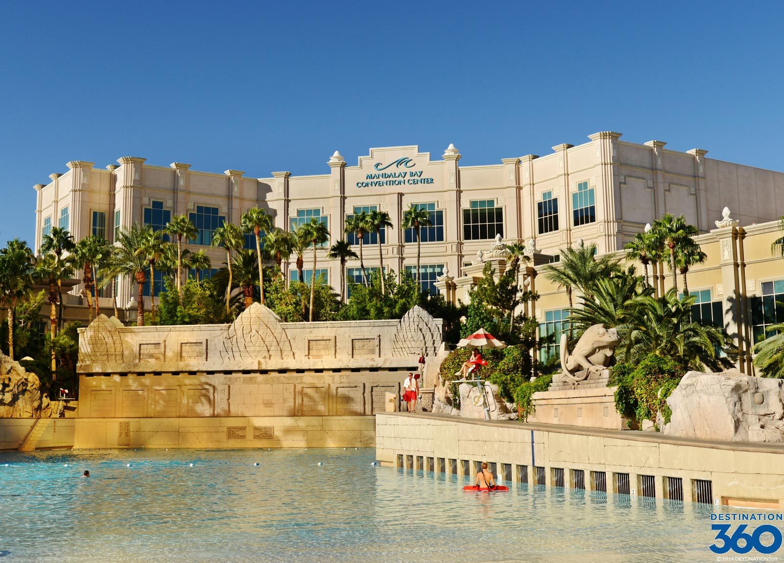 The Mandalay Bay resort on the Las Vegas Strip