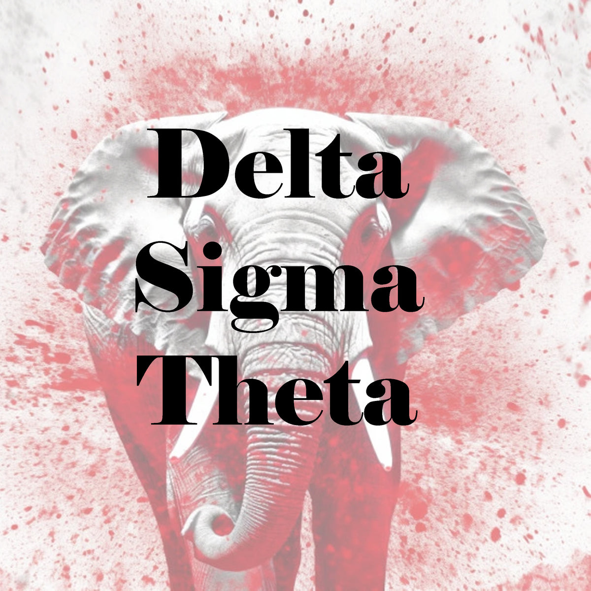 Delta Sigma Theta gift collection in crimson and cream