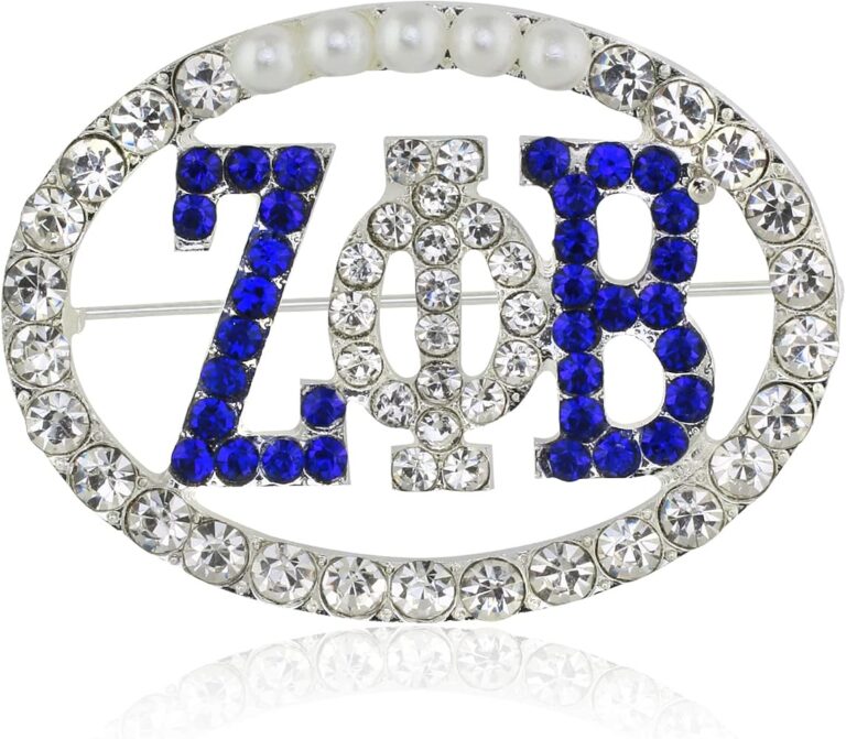 Zeta Phi Beta royal blue and white sorority gift